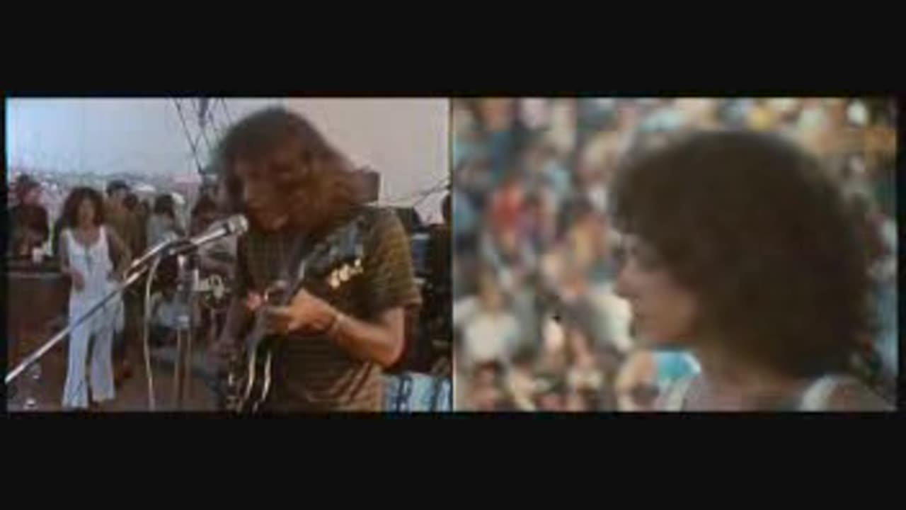 Jefferson Airplane - Uncle Sam Blues (Live) = Music Video Woodstock 1969 (69005)
