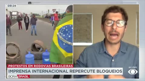 Imprensa internacional repercute bloqueios no Brasil