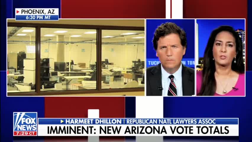 Kari Lake Joins Tucker Carlson for the Latest on the State of the Race in Arizona