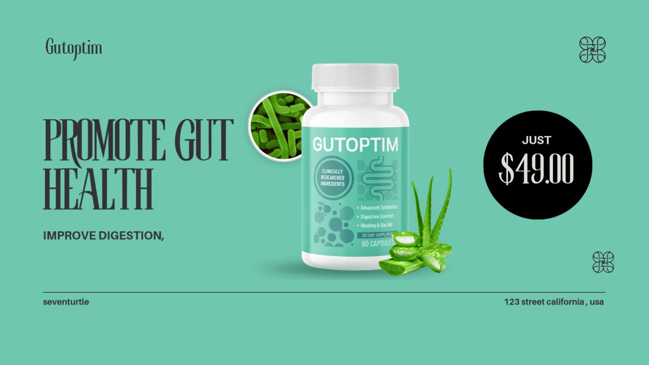 🚨 Black Friday DEAL: Boost Your Gut Health with GutOptim! 🎯 50% OFF TODAY ONLY! 💥