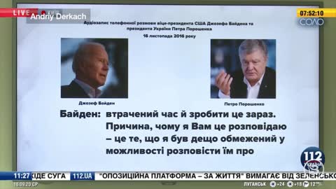 Joe Biden with Ukraine Call that's being taken down by everyone else...