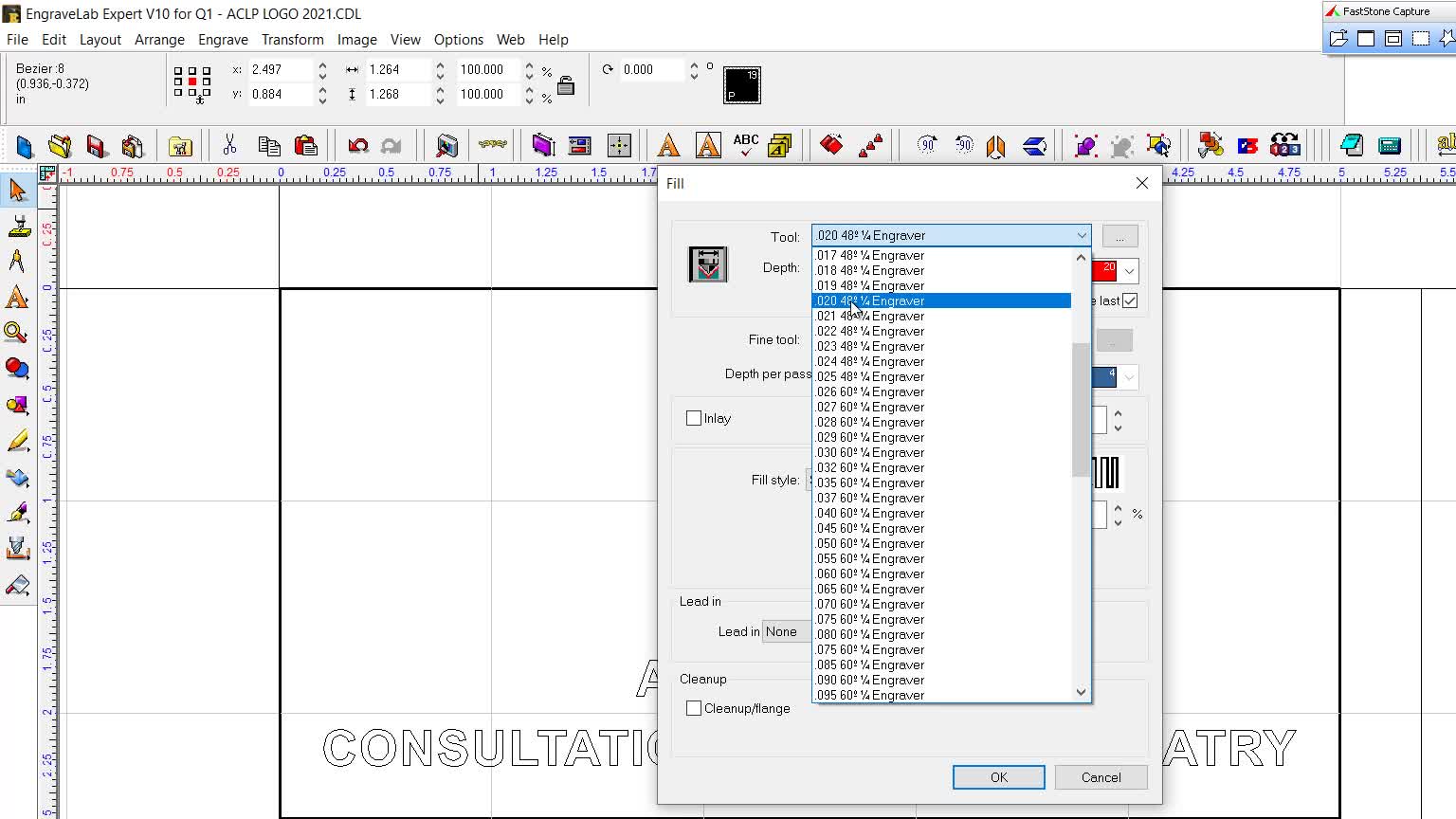 Corel File to PDF to Engravelab to Fill for Rotary Engraving