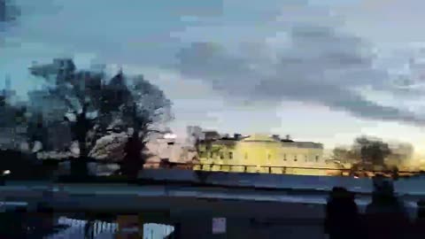 Washington DC LIVE 1.22.2022 white house w barney w tts