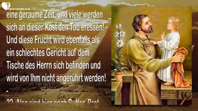 Häusliche Küchenszene mit klein Jesus & Bedeutung der Speisen ❤️ Jakobus Evangelium d. Jakob Lorber