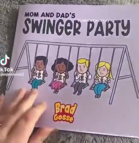 GROOMERS: SOME SICK FUCKER (BRAD GOSSE) MADE A KIDS BOOK ON INTERRACIAL GANG BANGS