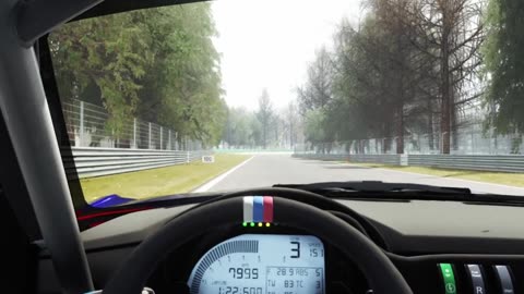 2/5 - POV | BMW Z4 GT3 Realistic Sounding at Monza Circuit | Assetto Corsa