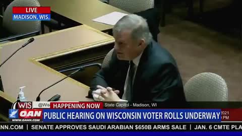 Wisconsin voter talks