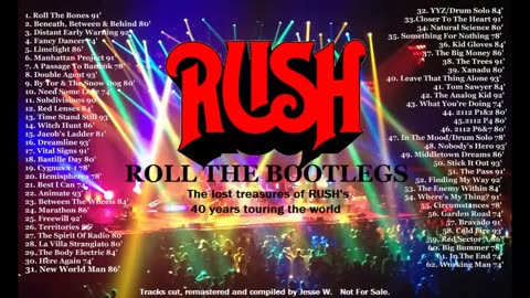 Rush - 6 Hour Remastered Compilation Of The Best & Rarest