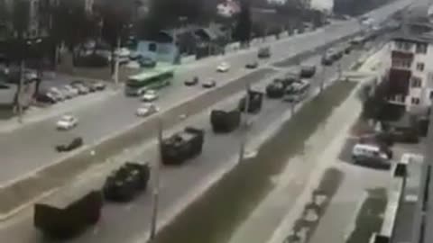 Russian military equipment spotted in Belarus as tensions heighten with Ukraine