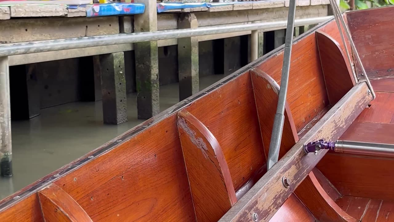 Floating market, thailand