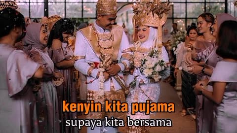 Traditional marriage from Lampung, Indonesia