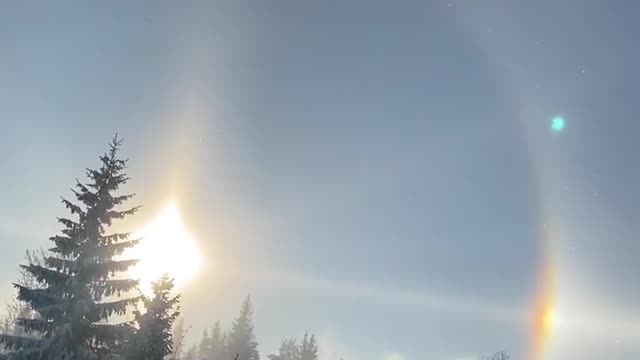 Solar Halo Over Slovakia