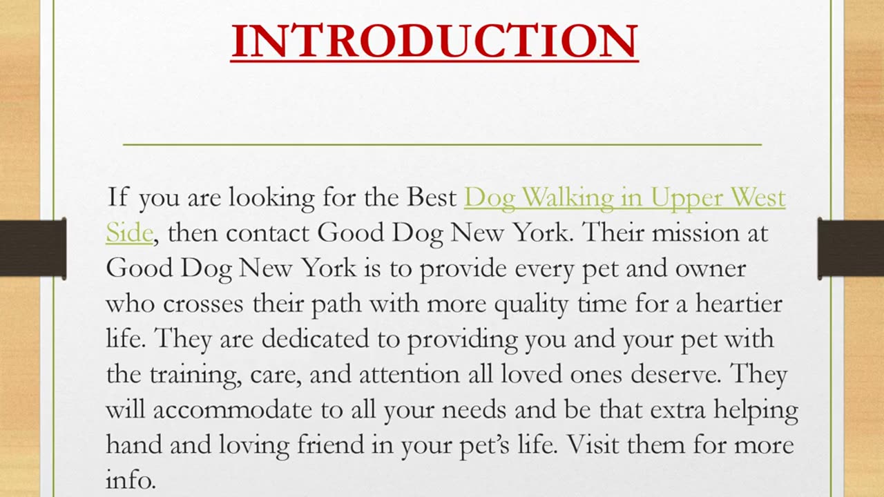 Best Dog Walking in Upper West Side