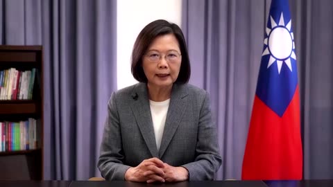 Taiwan's Tsai slams China for 'irresponsible' military drills