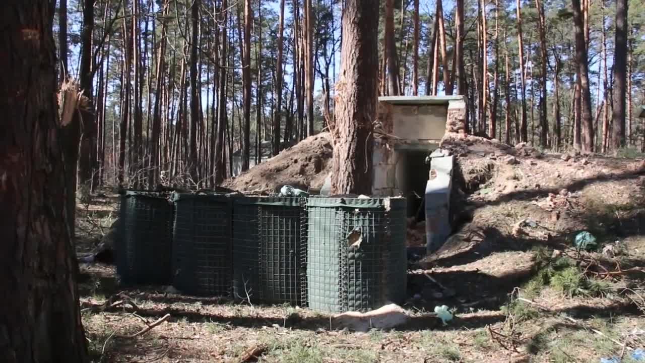 Occupied by the Russian military ZKP APU in the Kiev region