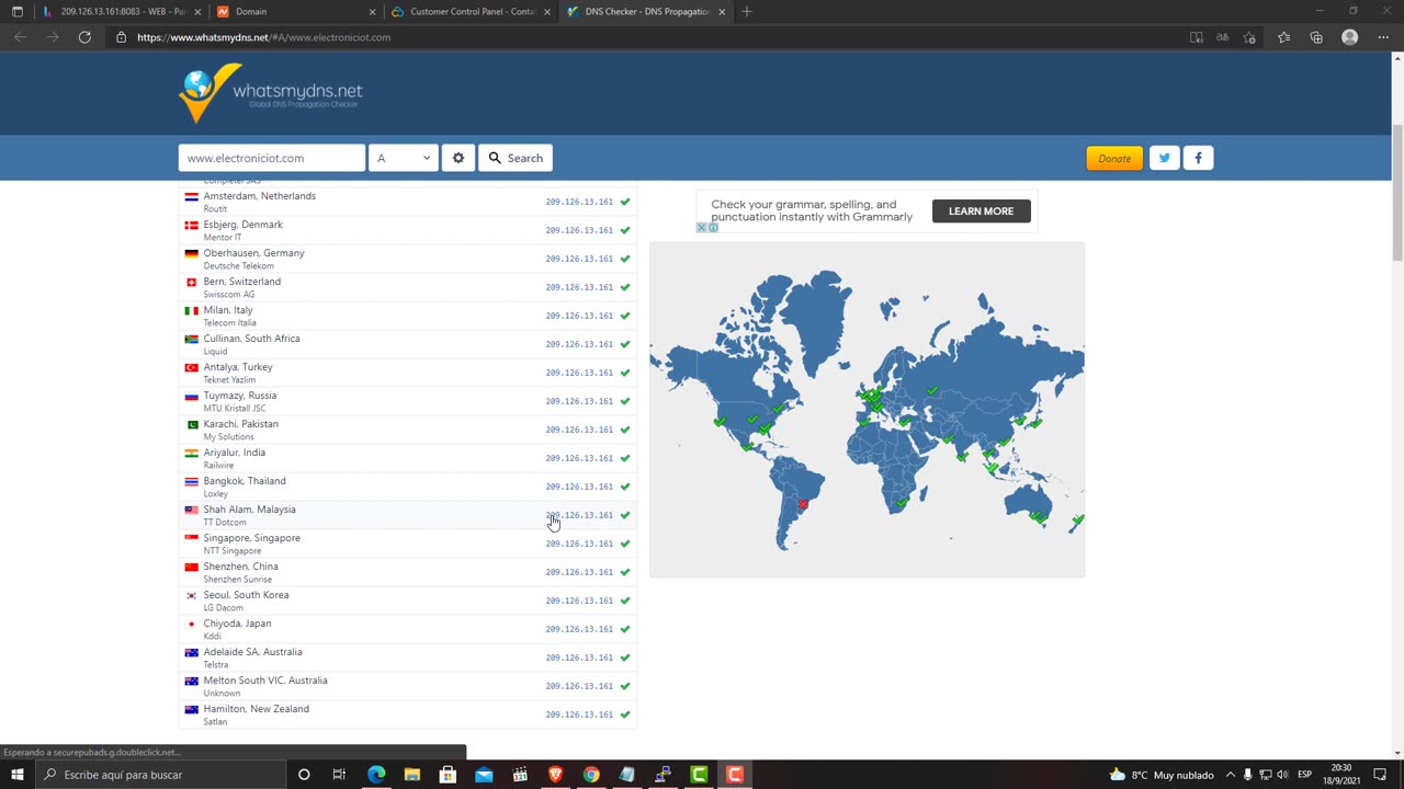 Gestionar Servidor de DNS con servidor VPS Contabo y Dominio con proveedor NameCheap