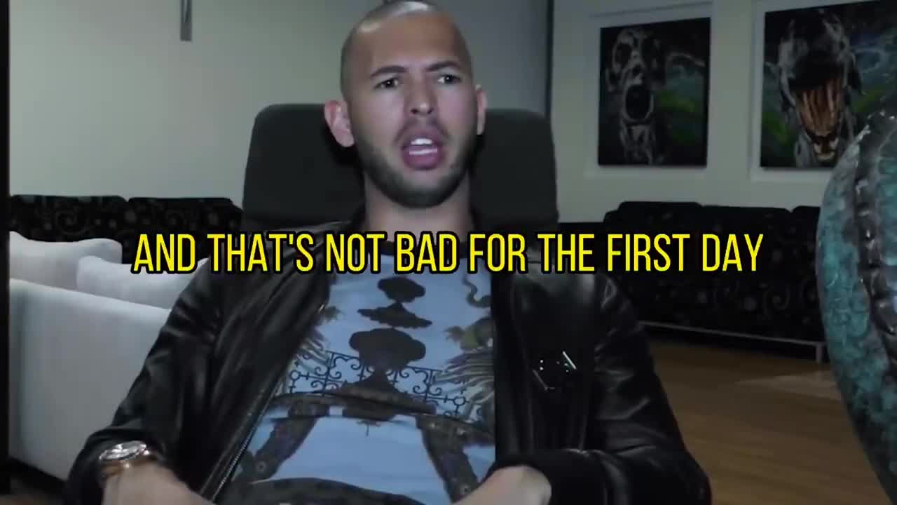 Andrew Tate on doing 500 Push ups (TEST if your mentally STRONG)