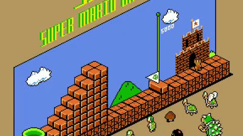 3D Super Mario Bros Gif 👾