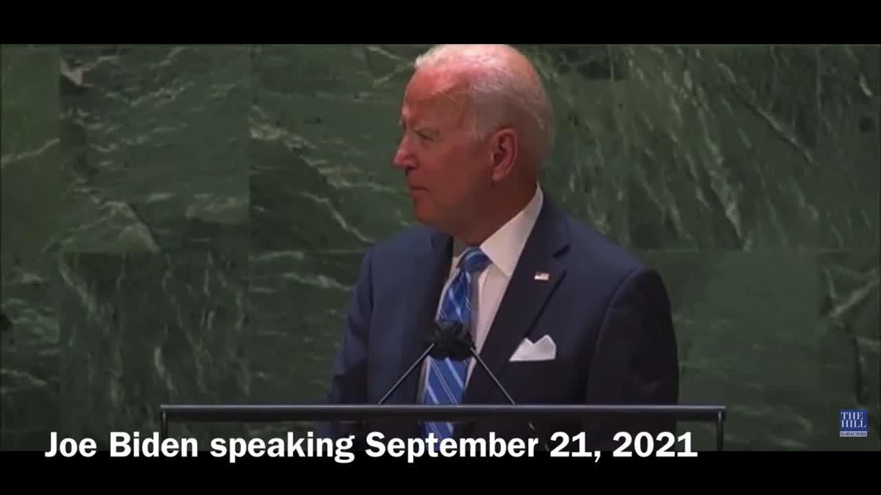 9/21/21 - Joe Biden Predicts ANOTHER Pandemic!