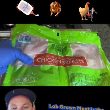 Sold as ordinary meat, without any notification, that it's Gates "climate" rubbish