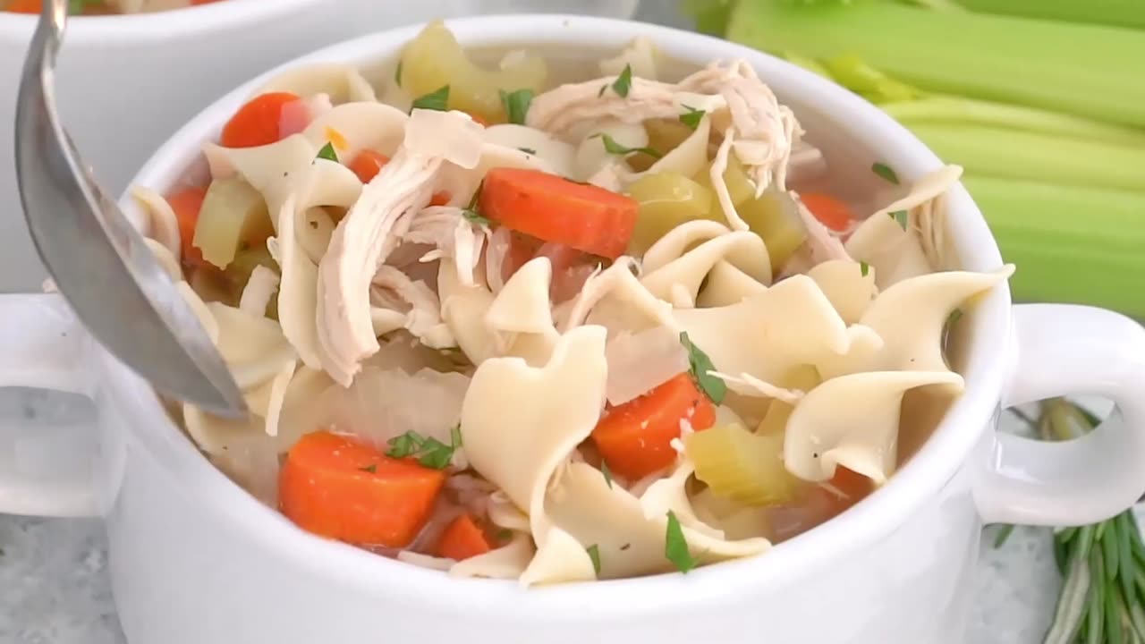 Crockpot Chicken Noodle Soup