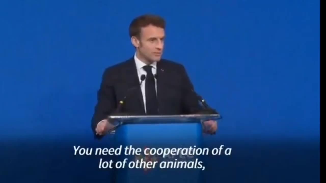 Macron calling for NWO