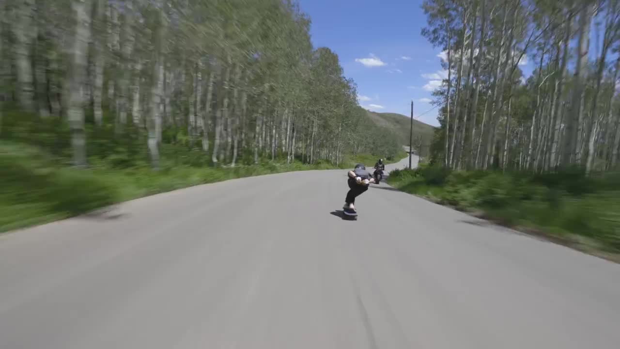 Longboarding - Passing Cars Down Epic Mountain Road!-8