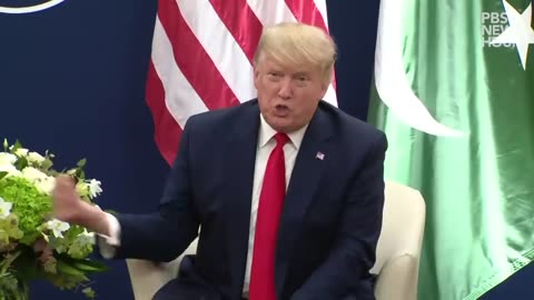 Prime Minister Imran Khan and Donald Trump