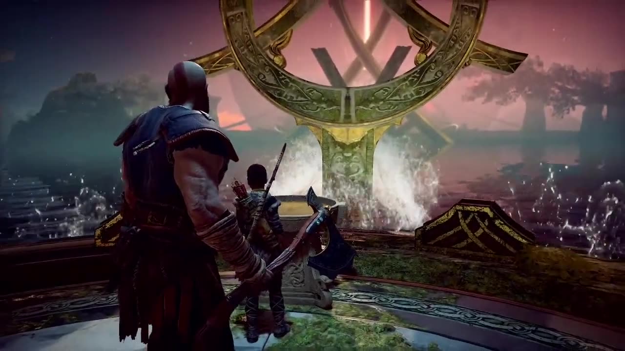 God of War - The Light of Alfheim - Find a way into the temple