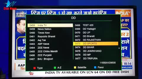 INDIA VS NEW ZEALAND LIVE MATCH AIRTEL DTH ME KAISE DEKHE __ DD SPORTS 1.0