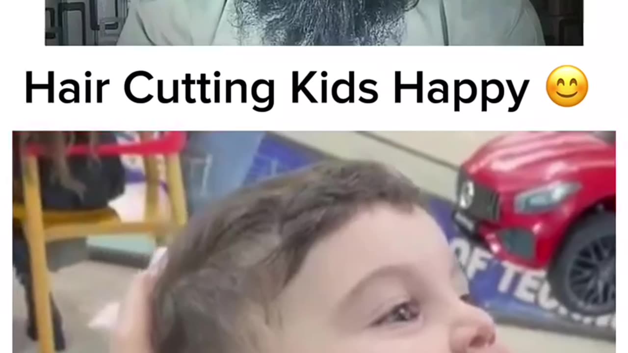 Funny Hair cutting Happy Kid 🧒 Funny video short ummah tv 92