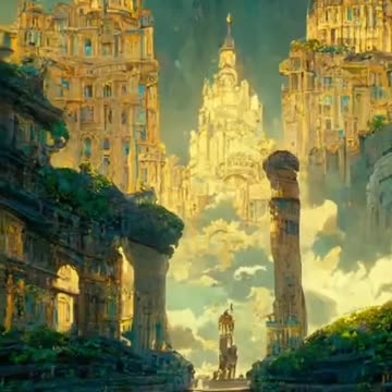 Asking AI what the Lost City of Atlantis looks like