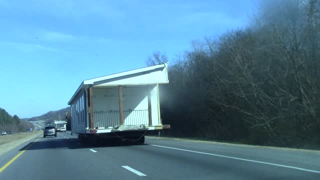 the most exciting thing on the internet...2 houses on wheels