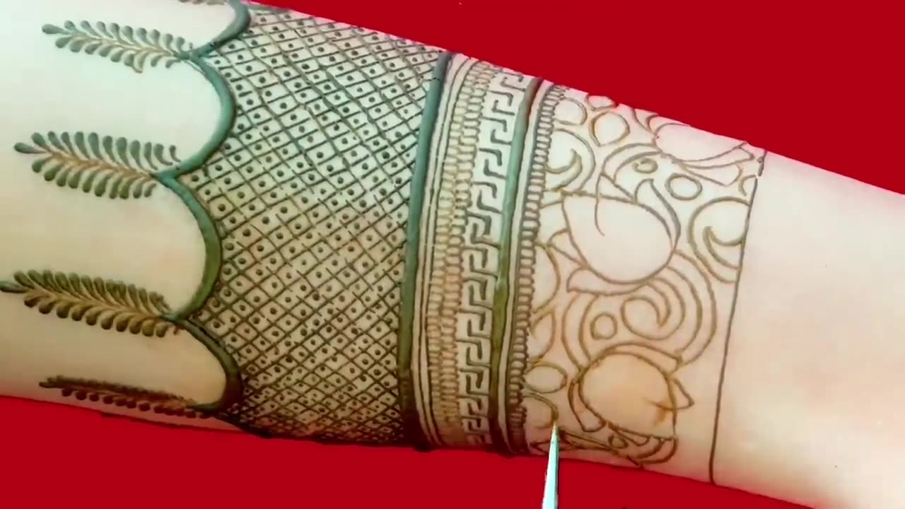 Net Back Hand Mehndi ll Back side Mehandi Design ll bridal Stylish mhndi l mehndi k design