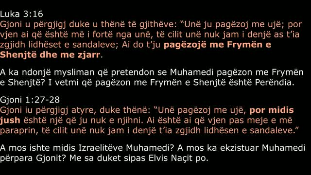 Elvis Naci genjen per Gjon pagëzorin (Jahjan)