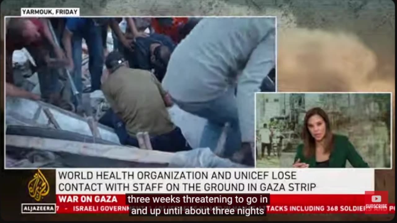 Al Jazeera English Live: Israel starts ground war