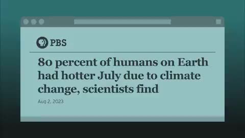 Climate change agenda