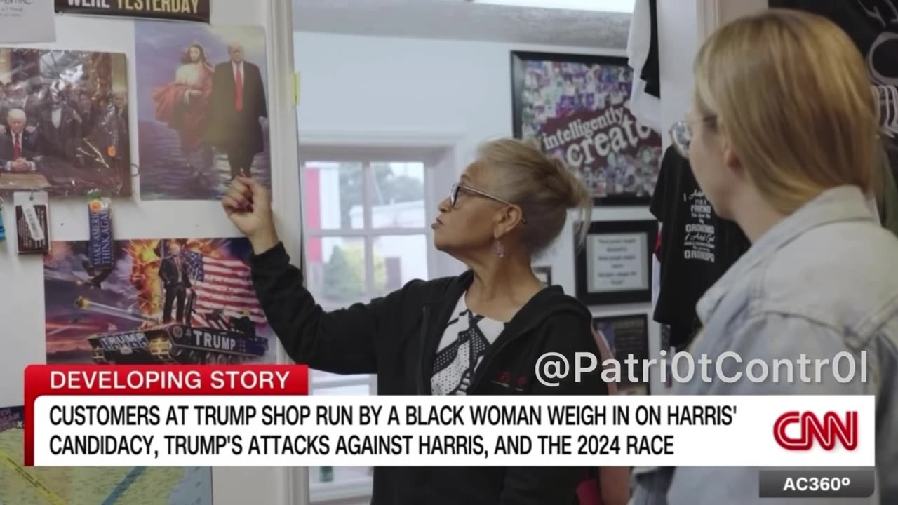 Black Small Business owner educates CNN on reasons why Trump is popular with Blacks