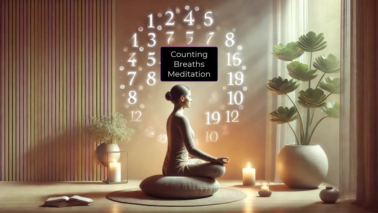 5 Minute Counting Breaths Meditation for Relaxation and Stress Reduction