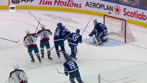 Avalanche - Maple Leafs 315 NHL Highlights 2023