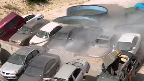 adam builds two giant pools for his lamborghini