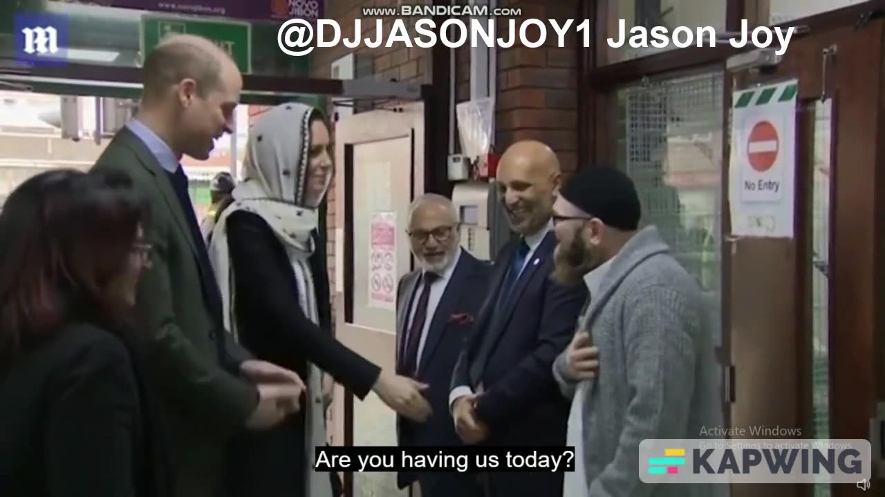 Muslim Cleric Refuses to Shake The Princess of Wales Hand