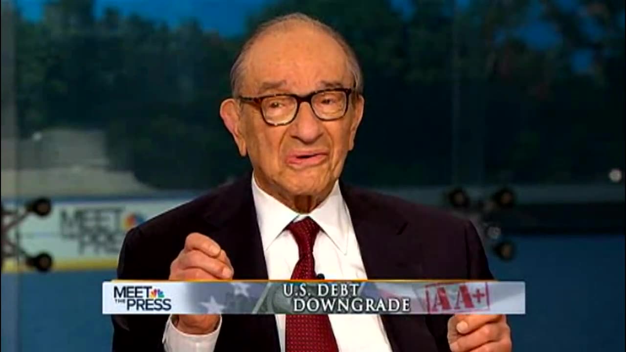 The US Can Pay Any Debt It Has Because It Can Print Money To Pay It; Alan Greenspan