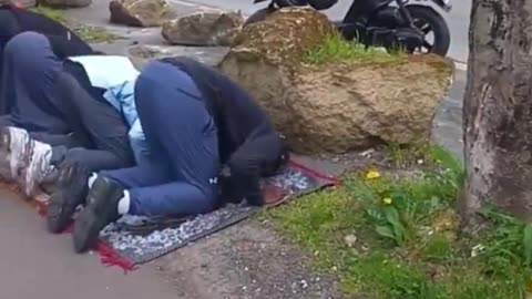 This is Paris. Macron's France has been conquered but perhaps he doesn't know