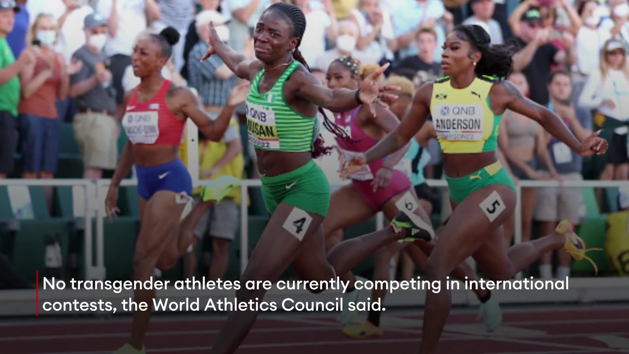 World Track And Field Body Restricts Transgender Women From Women’s Sports