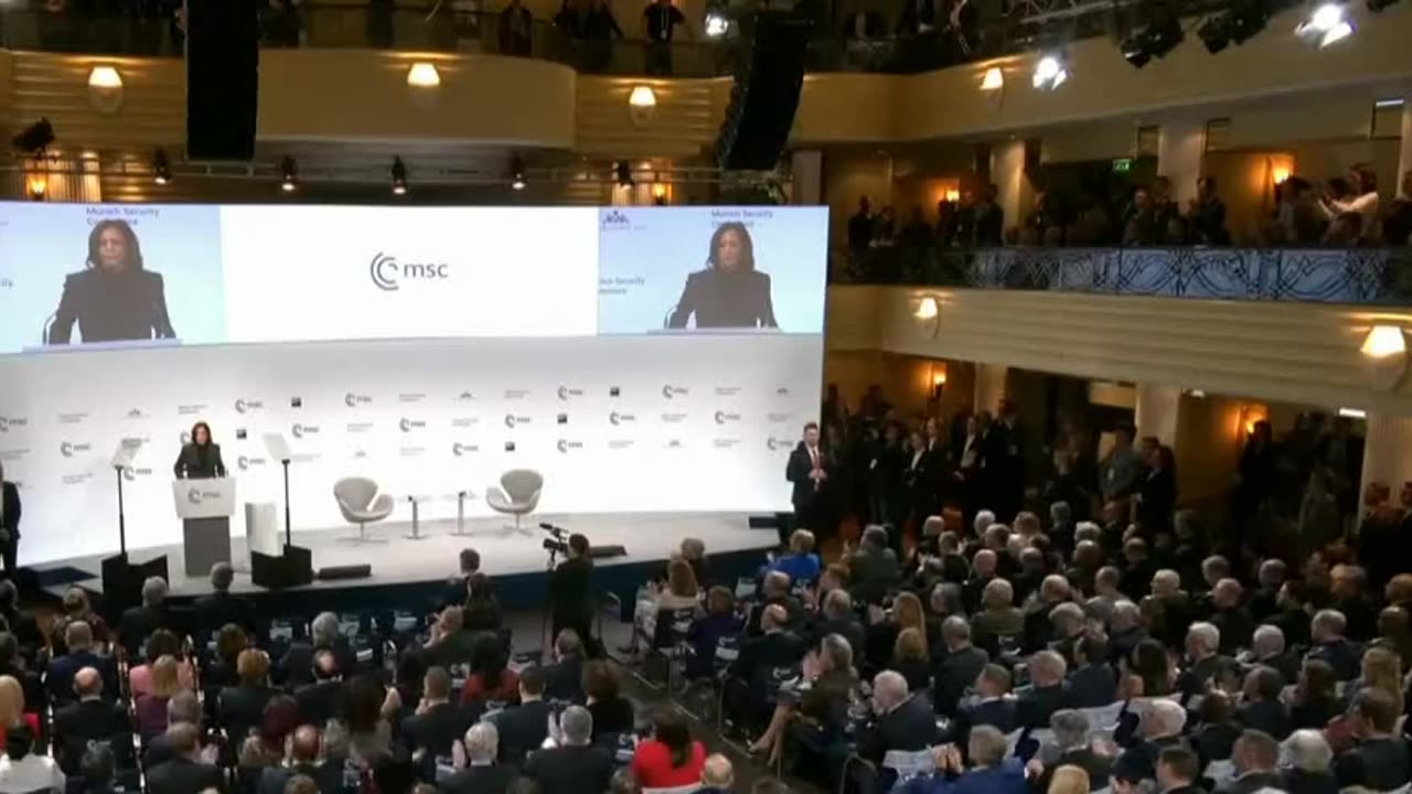 Kamala Harris says “Russia has committed crimes against humanity."