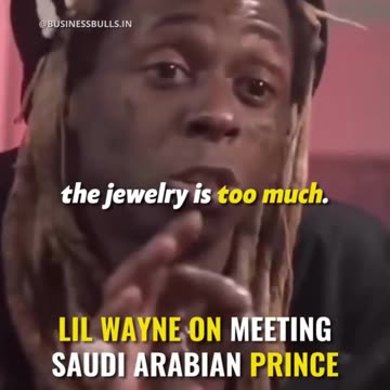 Lil Wayne Story on the Saudi Prince | Hilarious Story