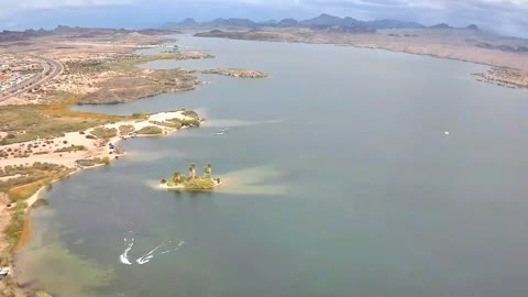 Looking south lake Havasu