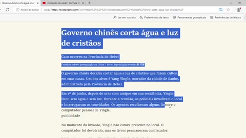 Governo chinês corta água e luz de cristãos