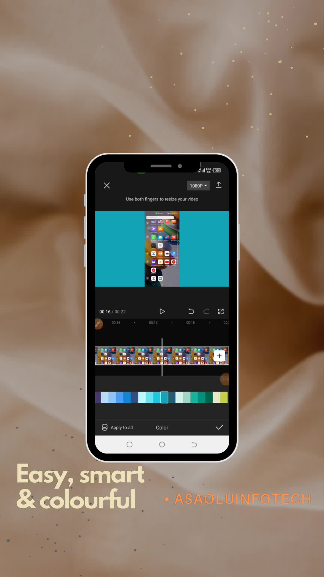 How to Create a Video Mockup on Capcut Editing App